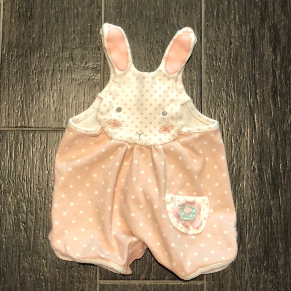 Bunnies by the Bay 3-6 month bunny romper - Easter